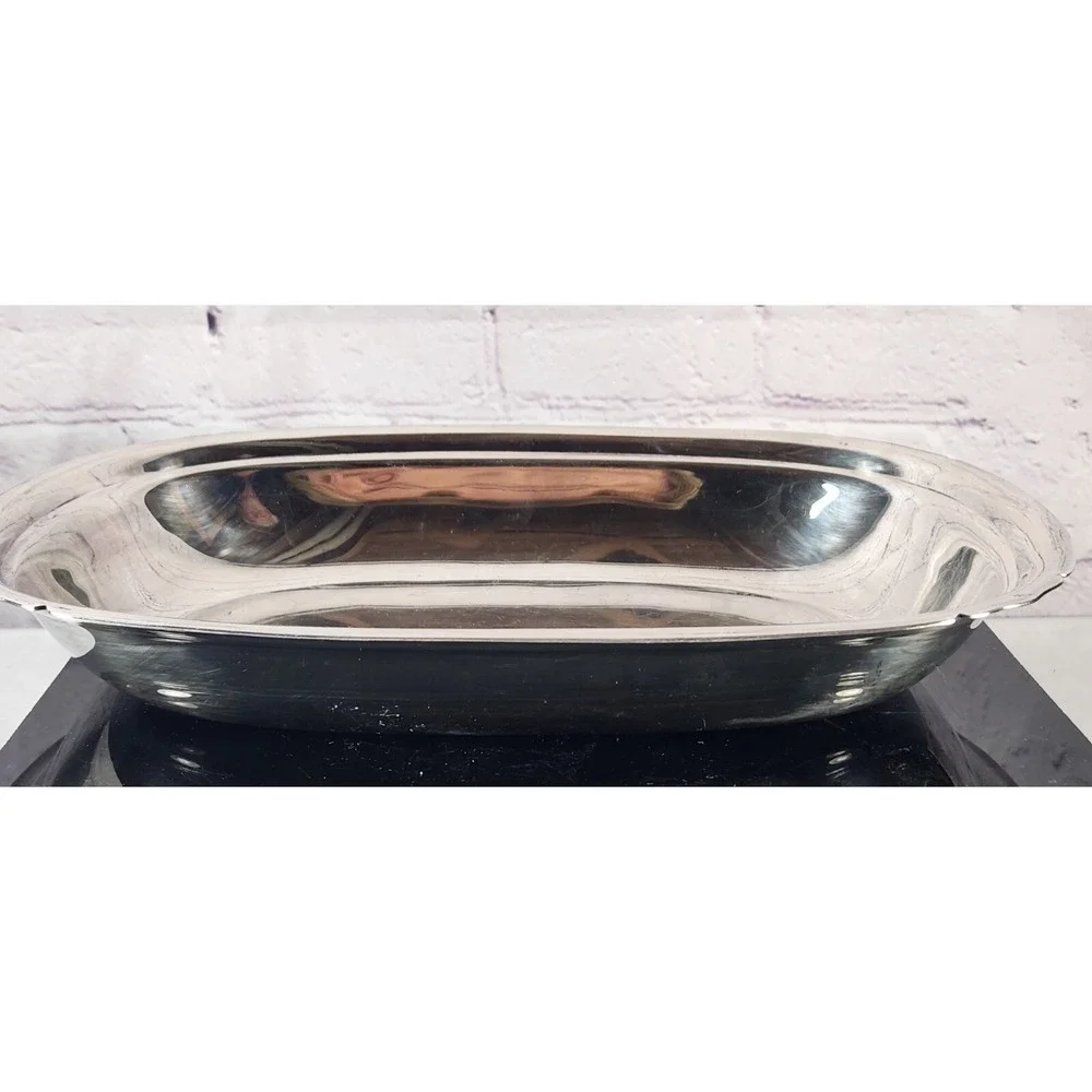 Reed & Barton Mayflower Ornate Silver Plate Vegetable Bowl